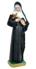 Statue sainte rita - en, résine