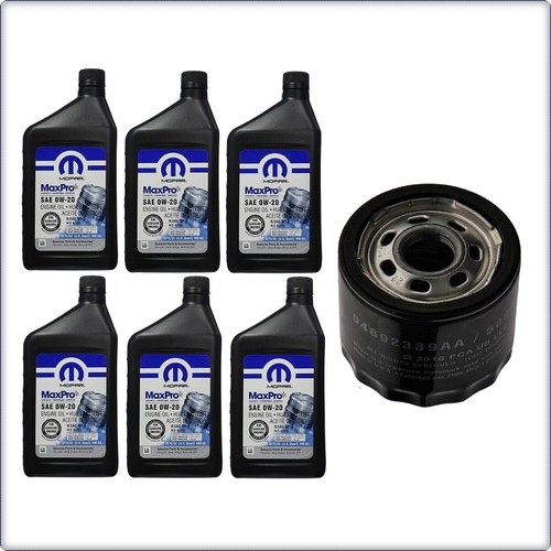 Mopar huile moteur 0w20 - huile, 6l