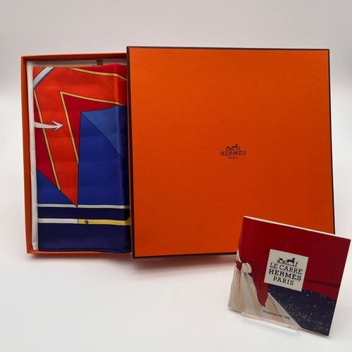 écharpe hermes sextants carre - Écharpe,