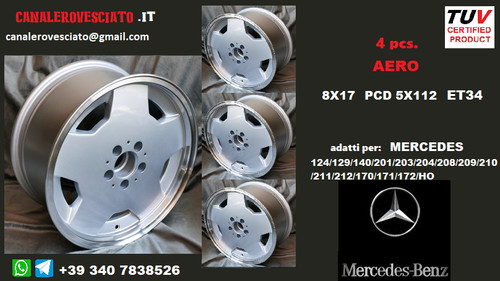 Jantes amg aero pouces - 8j, 17