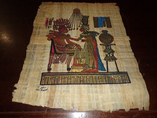 Papier papyrus égypte