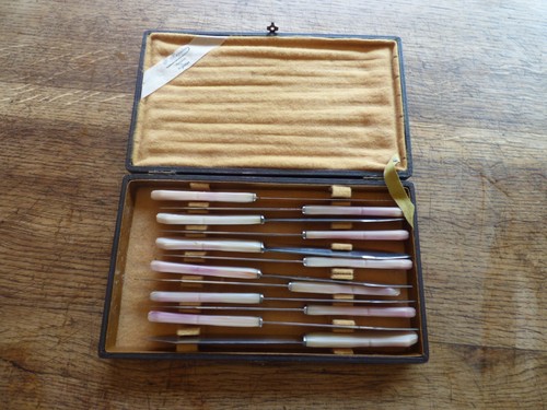 Ancien coffret couteaux - ancien,