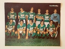 PHOTO FOOTBALL MAGAZINE // EQUIPE ST ETIENNE // SAISON 1970