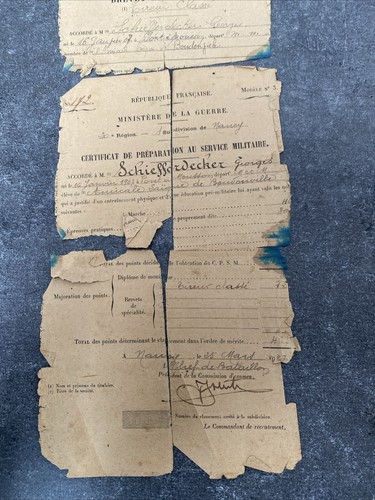 Ancien papier brevet - ancien,