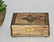 Antique Bois Rangement Boîte