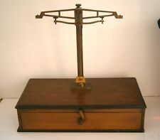 Ancienne balance trébuchet de précision - Apothicaire, bijoutier - incomplète