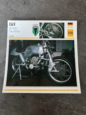 CARTE FICHE MOTO collection