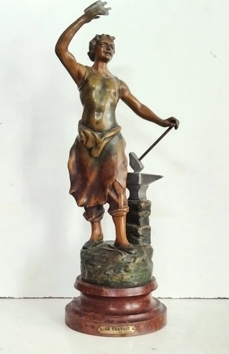 Statue sculpture travail - statue, le