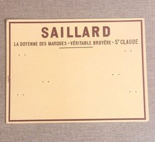 Plaque Publicitaire SAILLARD