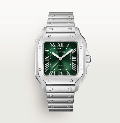 2026 cartier santos green dial - 2026,