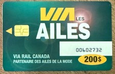 CANADA AILES VIA RAIL TRAIN