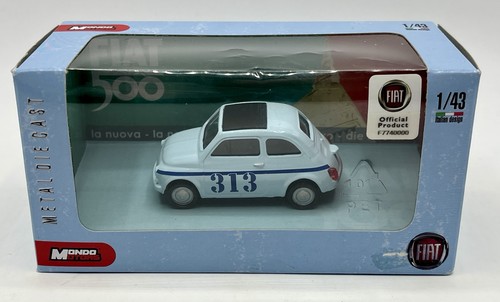 Fiat 500 bleu ciel - bleu, 1957