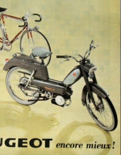 Peugeot used tank moped - peugeot,