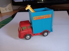 corgi toys camion bedford chipperfields circus ( tbe ) + girafe