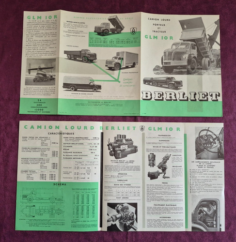 Dépliant 1664 berliet - , p.1664