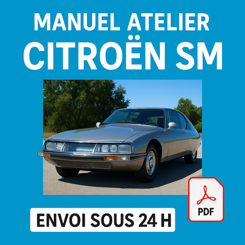 Manuel atelier citroën - manuel, sm