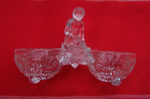 Ancien saleron verre - en,