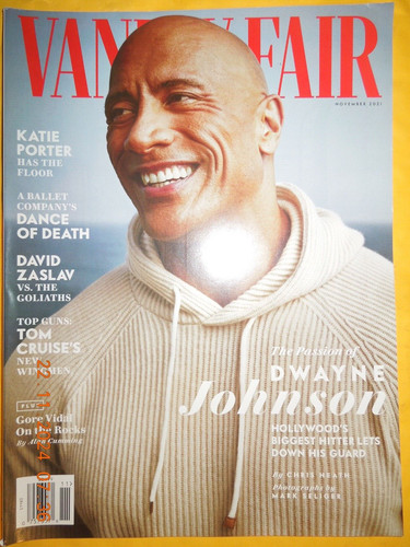 Dwatne johnson vanity fair top - johnson,