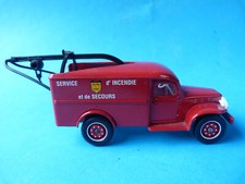 SOLIDO 1/50 pompiers - Dépanneuse Dodge WC-34 - Made in France