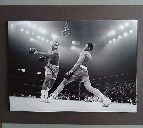 Mohamed ali boxe affiche - boxe,