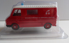 1/50 Pompier CITROEN C35 secours asphyxiés et blesses .18