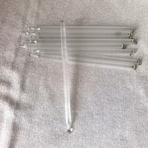 Tubes verre creux strie - en,