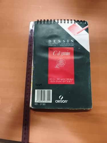 Carnet artiste ancien 20 - ancien,