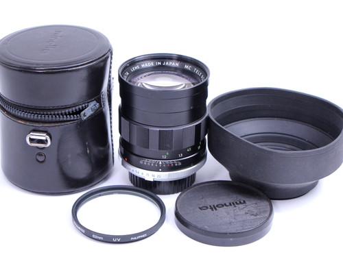 Objectif minolta tele - objectif, mc