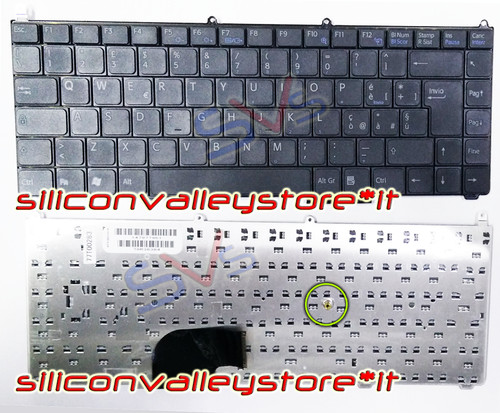 Clavier italien noir - clavier,