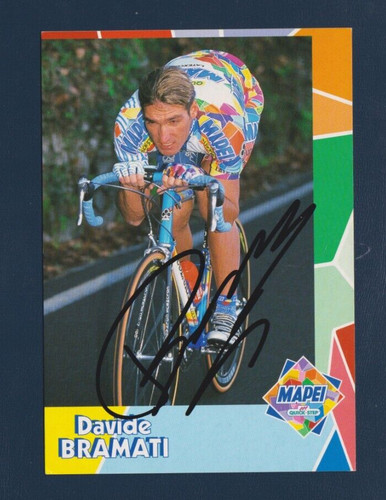 Cyclisme carte cycliste davide - cyclisme,