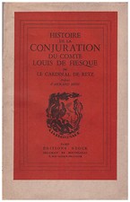 RETZ Cardinal de - HISTOIRE DE