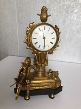 Ancienne petite pendule bronze