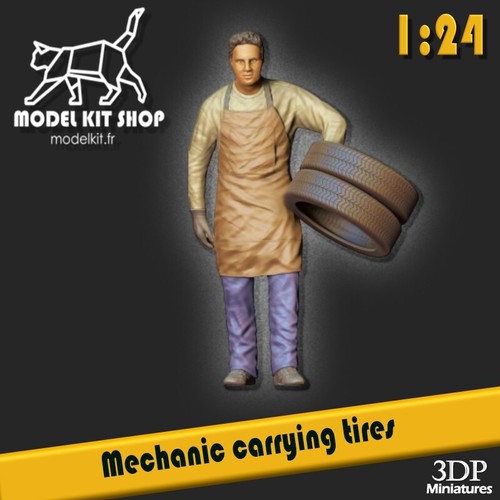 Mecanicien portant des - 1:24,