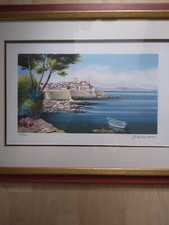 Lithographie de Jean pierre Bertaux Marais