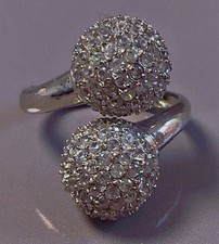 Amour Toi et moi bague argent