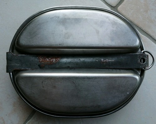 Gamelle inox datée 1943 - us,