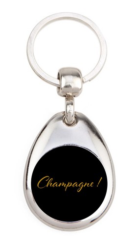 Champagne porte clé en - champagne,