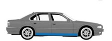 Réparation bas de caisse pour BMW 7 E38 1994-2001 / Gauche+Droit / Ensemble