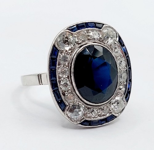 Bague pompadour art - , or