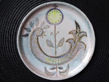 Rare assiette MARIE-MADELEINE JOLLY - 1950 - Le Triskel era Cocteau