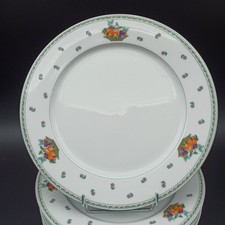 GUY DEGRENNE - 8 ASSIETTES PLATES EN PORCELAINE Modèle CORBEILLE ⌀25,8cm #2