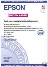 PAPIER EPSON BRILLANT GLOSSY
