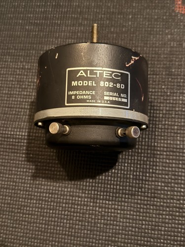 Vintage working single - 8, ohm