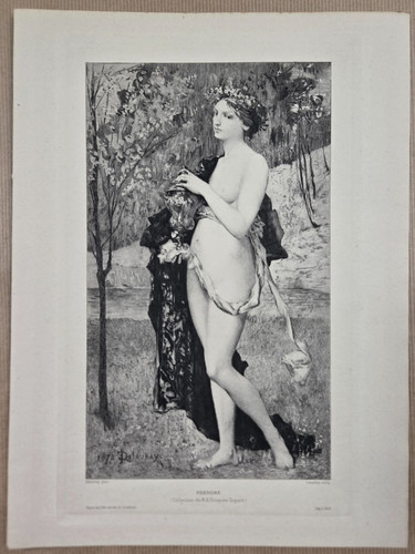 Eau forte 1900 - ,, d'après