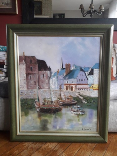 Tableau ancien huile - tableau, l'huile
