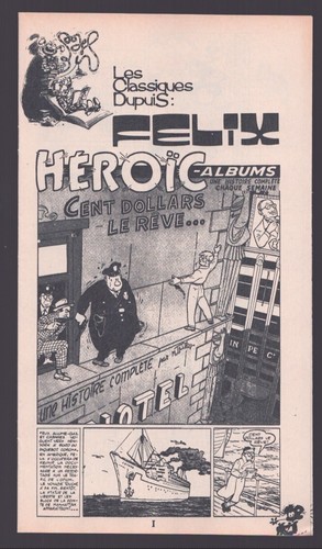 Tillieux felix cent - tillieux, .