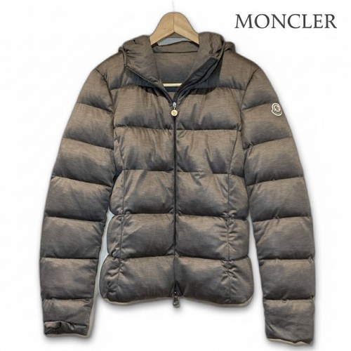 Doudoune moncler maikan marron - moncler,