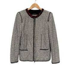 Veste En Boucle Tweed Zara XL