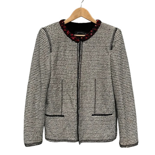 Veste boucle tweed zara xl - veste,