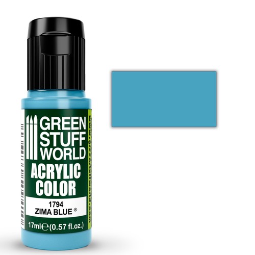 Peinture maquette zima blue - peinture,